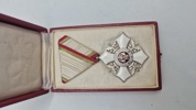 Original bulgarsk fortjenstorden, "Order of Civil Merit", fra 1891. 
Ordenen blev indstiftet den 2. august 1891 af prins Ferdinand 1. af Bulgarien