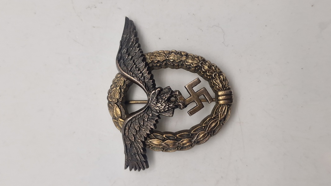 Flugzeugführerabzeichen - Ekstremt veludført efterkrigs