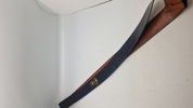 Originalt Sjældent Dansk bælte for kadet dolk Marinen 