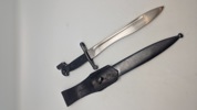 Original WW2 Spanish M1941 Toledo Bolo bajonet med anden montage 