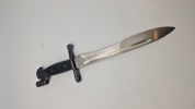 Original WW2 Spanish M1941 Toledo Bolo bajonet med anden montage 