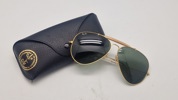 Originale Rayban solbriller med etui (Pilot) 