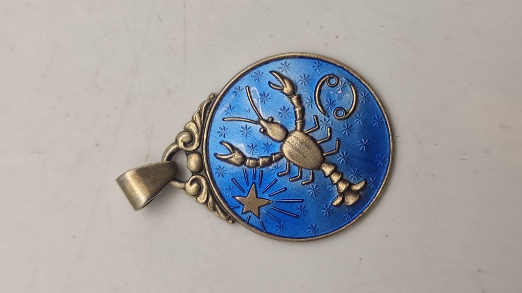 Stjernetegn vedhæng, 925 sterlingsølv