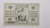 Original 50 daler nødseddel, Schleswig-Holstein