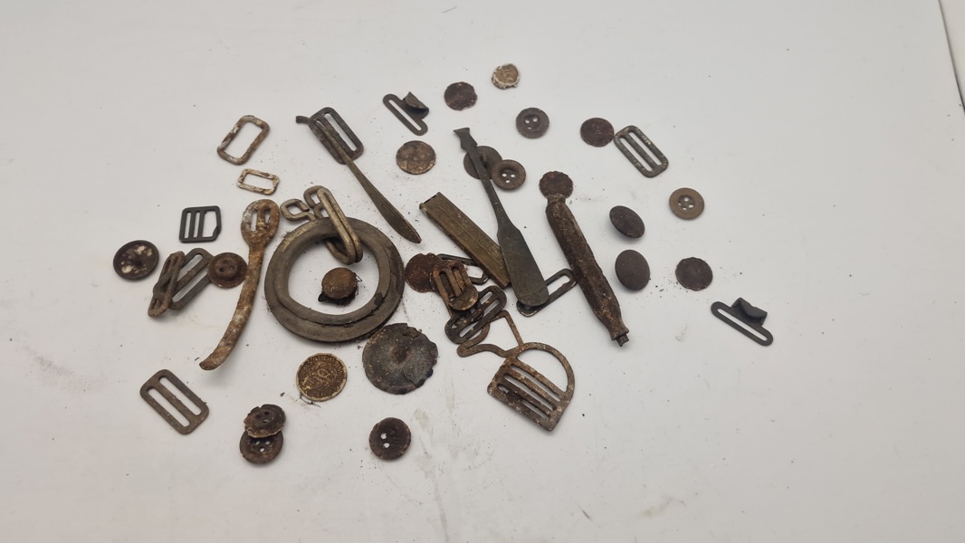 Originalt tysk lot ww2, jordfund fra østfronten 