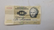 Original dansk 10 krone seddel