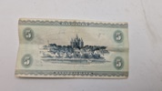 Original dansk 5 krone seddel