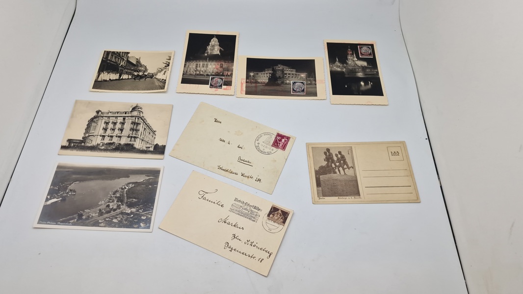 Samling originale olympiade effekter, 1936