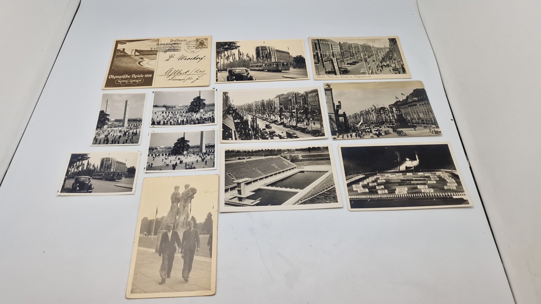 Samling originale olympiade effekter, 1936