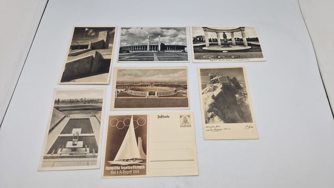 Samling originale olympiade effekter, 1936