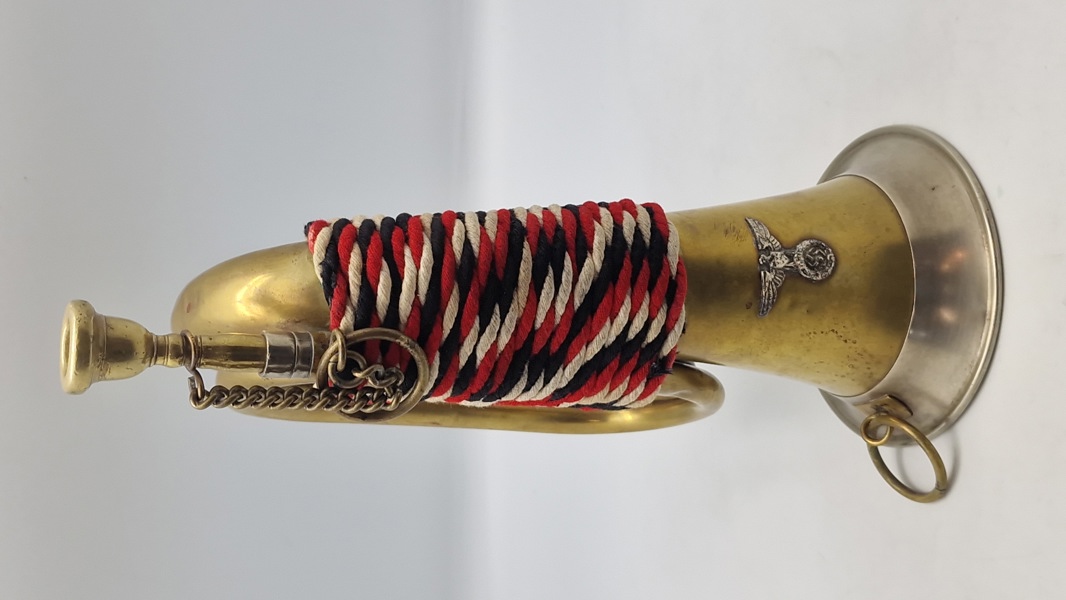 Ekstremt sjældent originalt Tidligt SS/ SA horn, ww2