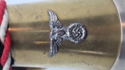 Ekstremt sjældent originalt Tidligt SS/ SA horn, ww2