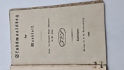Original “Skudsmaalsbog for Mandfolk" fra 1838. En skudsmålsbog var en obligatorisk kontrolbog for tjenestefolk (også kaldet tyende) i Danmark fra 1833 til 1921. 