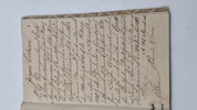 Original “Skudsmaalsbog for Mandfolk" fra 1838. En skudsmålsbog var en obligatorisk kontrolbog for tjenestefolk (også kaldet tyende) i Danmark fra 1833 til 1921. 