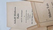 Stor samling originale taler af Adolf Hitler 