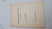 Stor samling originale taler af Adolf Hitler 