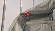 Original skjorte fra det danske forsvar 