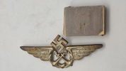 Original German Luftwaffe Maritime Personnel Visor Cap Badge