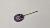 Sjælden original pin fra den danske landsarbejdstjeneste (D.N.S.A.P) 