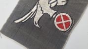 Ekstremt sjælden original N.S.U svæveflyver patch WW2 - kendes i få eks.