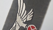 Ekstremt sjælden original N.S.U svæveflyver patch WW2 - kendes i få eks.