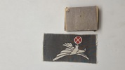 Ekstremt sjælden original N.S.U svæveflyver patch WW2 - kendes i få eks.