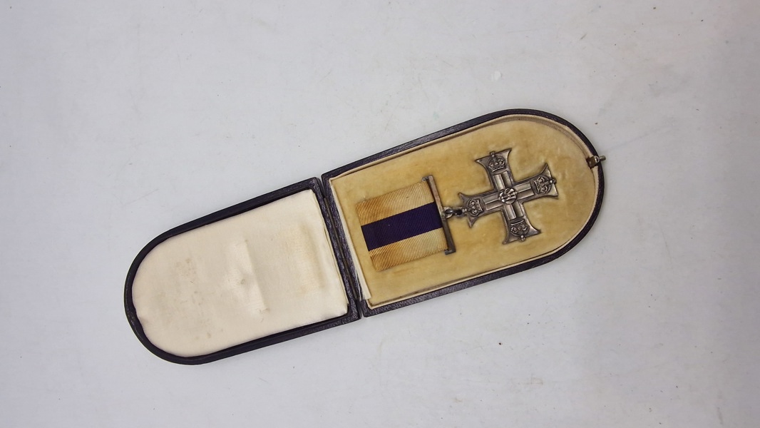 Sjældent originalt Military Cross   WW1 i æske 