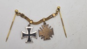 Original tysk ww1 miniture ordenskæde 