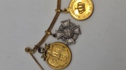 Original tysk ww1 miniture ordenskæde 