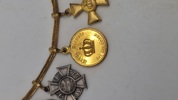 Original tysk ww1 miniture ordenskæde 