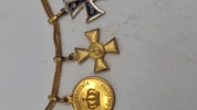 Original tysk ww1 miniture ordenskæde 