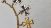 Original tysk ww1 miniture ordenskæde 