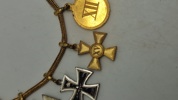 Original tysk ww1 miniture ordenskæde 