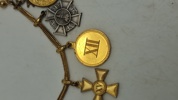 Original tysk ww1 miniture ordenskæde 