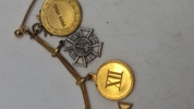 Original tysk ww1 miniture ordenskæde 