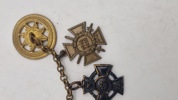 Original tysk ww1 miniture ordenskæde 