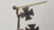 Original tysk ww1 miniture ordenskæde 