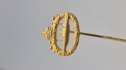 Original tysk ww1 miniature ubåds nål 