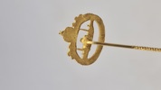 Original tysk ww1 miniature ubåds nål 