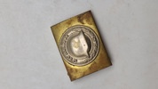 Originalt bælte spænde fra den tyske veteranorganisation "Der Stahlhelm" (Stålhjelmen), som eksisterede fra 1918 til 1935