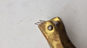Originalt bælte spænde fra den tyske veteranorganisation "Der Stahlhelm" (Stålhjelmen), som eksisterede fra 1918 til 1935