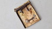 Originalt tysk bæltespænde for brandmand (Weimar) 