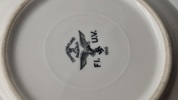 Original tysk Luftwaffe desserttallerken 