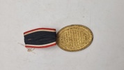 Original KRIEGSDENKMÜNZE - KYFFHÄUSER MEDAILLE "BLANK DIE WEHR-REIN DIE EHR 1914-1918"