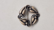 Broche af 830 sølv -  Rudolf Billing - Varde 1910 - 1937