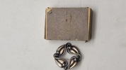 Broche af 830 sølv -  Rudolf Billing - Varde 1910 - 1937
