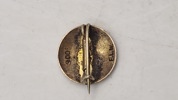 Original dansk national broche , sølv
