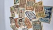 Samling originale tyske pengesedler