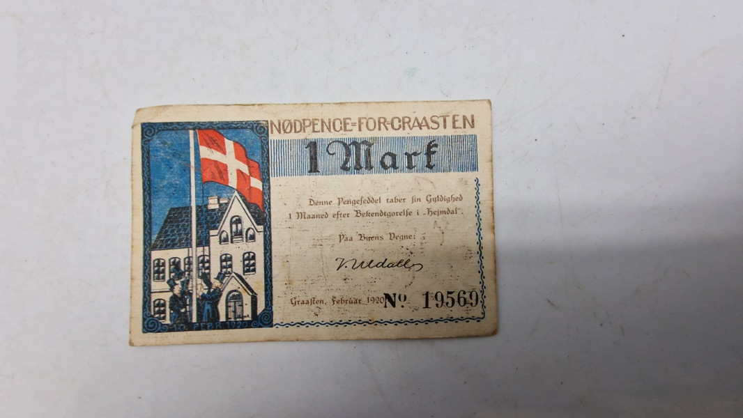 Original nødseddel, Gråsten 