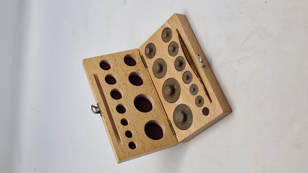 Sæt med vægtlodder 